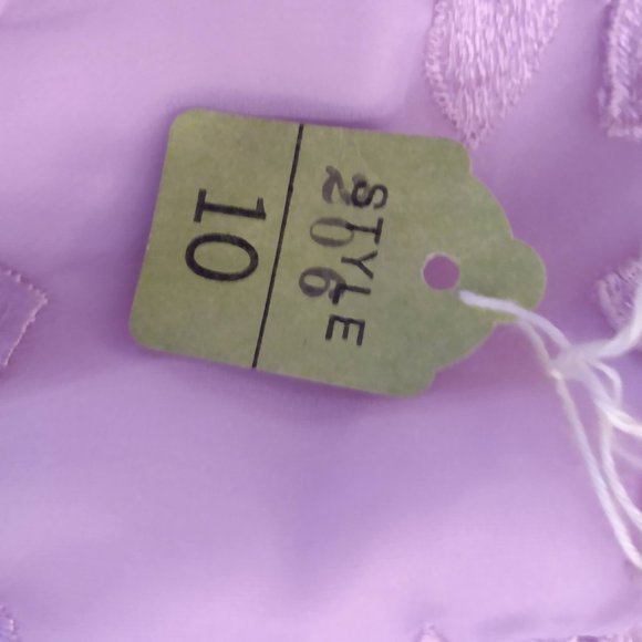 Vintage Eve Of Milady Lavender Formal Gown Wedding Prom Homecoming Fairy Romance - Picture 8 of 16